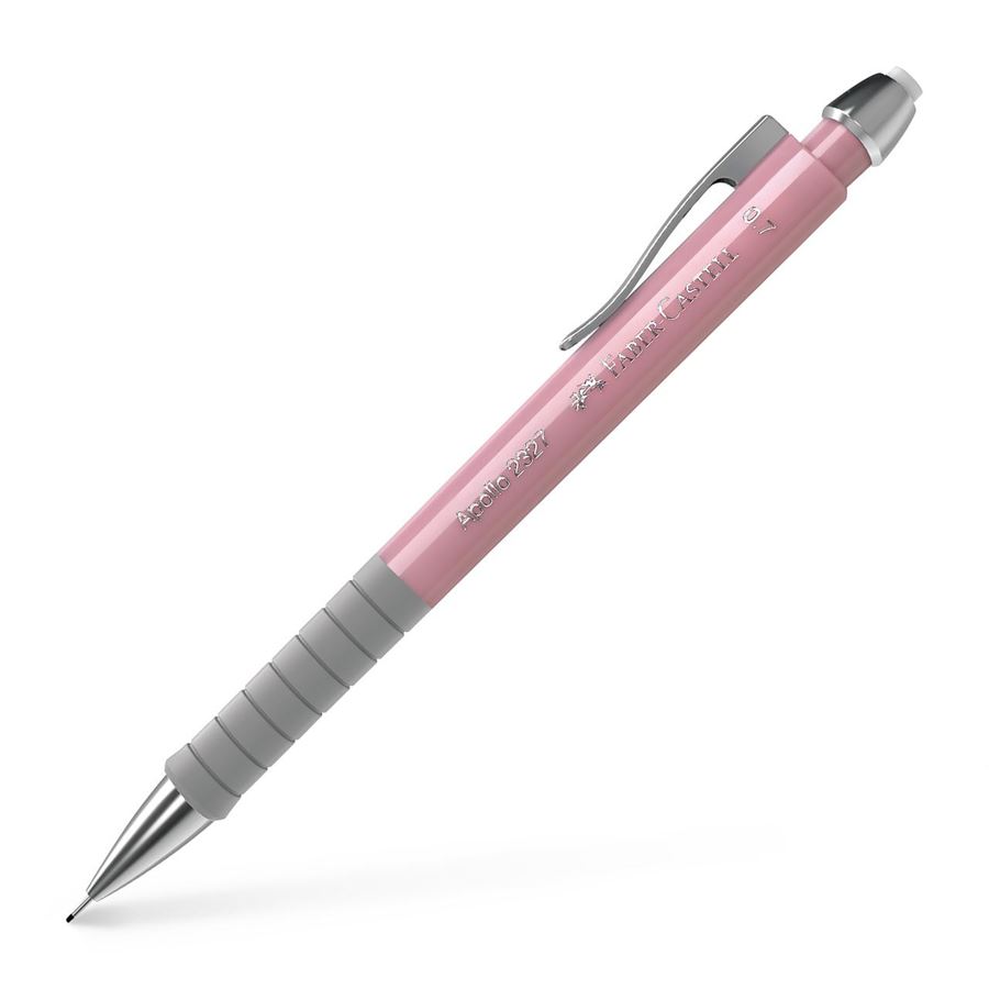 Faber-Castell - Apollo mechanical pencil, 0.7 mm, rose shadows