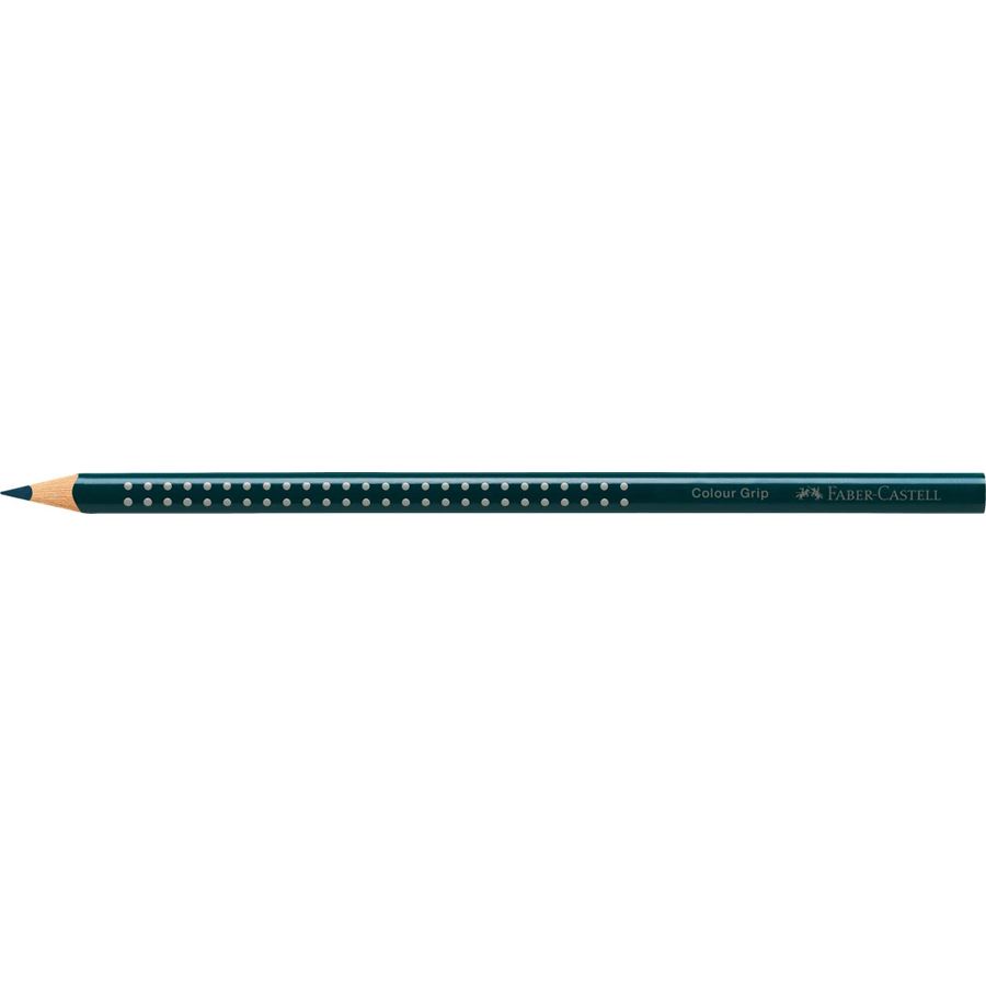 Faber-Castell - Colour Grip colour pencil, deep cobalt green