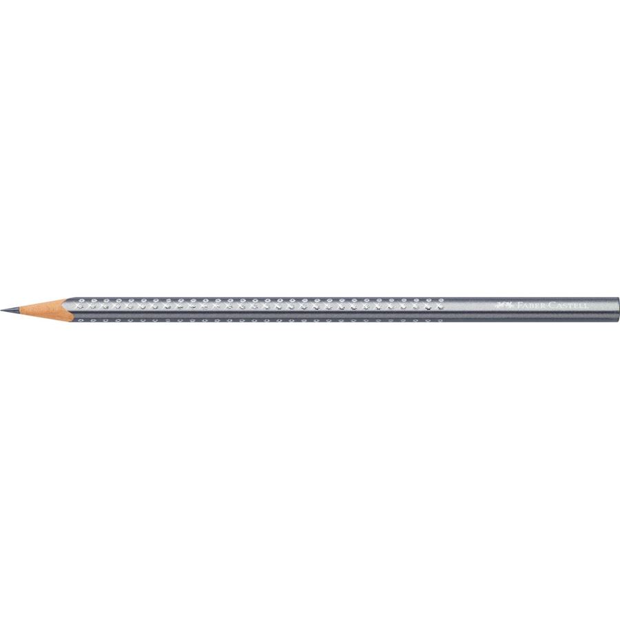 Faber-Castell - Graphite pencil Sparkle silver