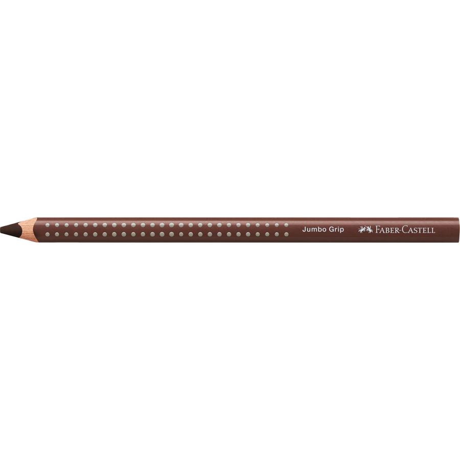 Faber-Castell - Jumbo Grip colour pencil, Van-Dyck brown