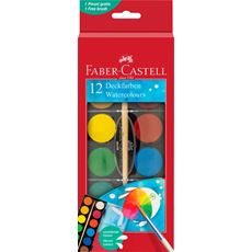 Faber-Castell - Watercolour paint box 12 colours large