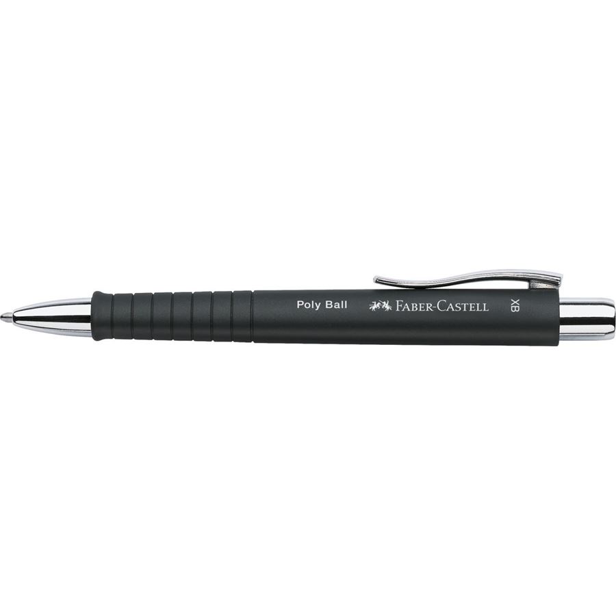Faber-Castell - Poly Ball ballpoint pen, XB, black