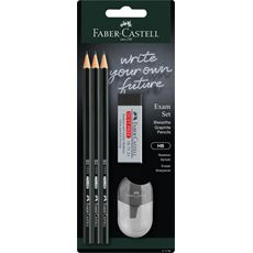 Faber-Castell - Graphite pencil exam set, blistercard