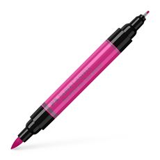 Faber-Castell - Pitt Artist Pen Dual Marker India ink, middle purple pink