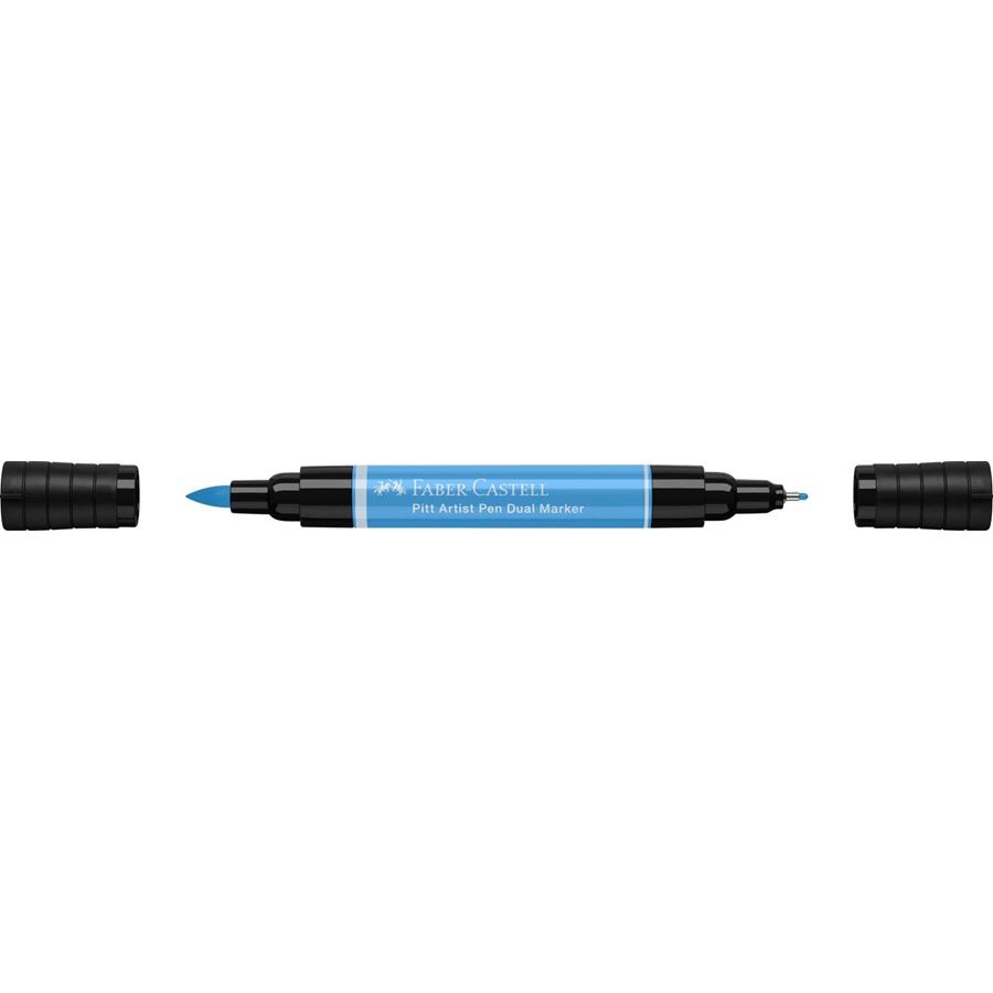 Faber-Castell - Pitt Artist Pen Dual Marker India ink, skyblue