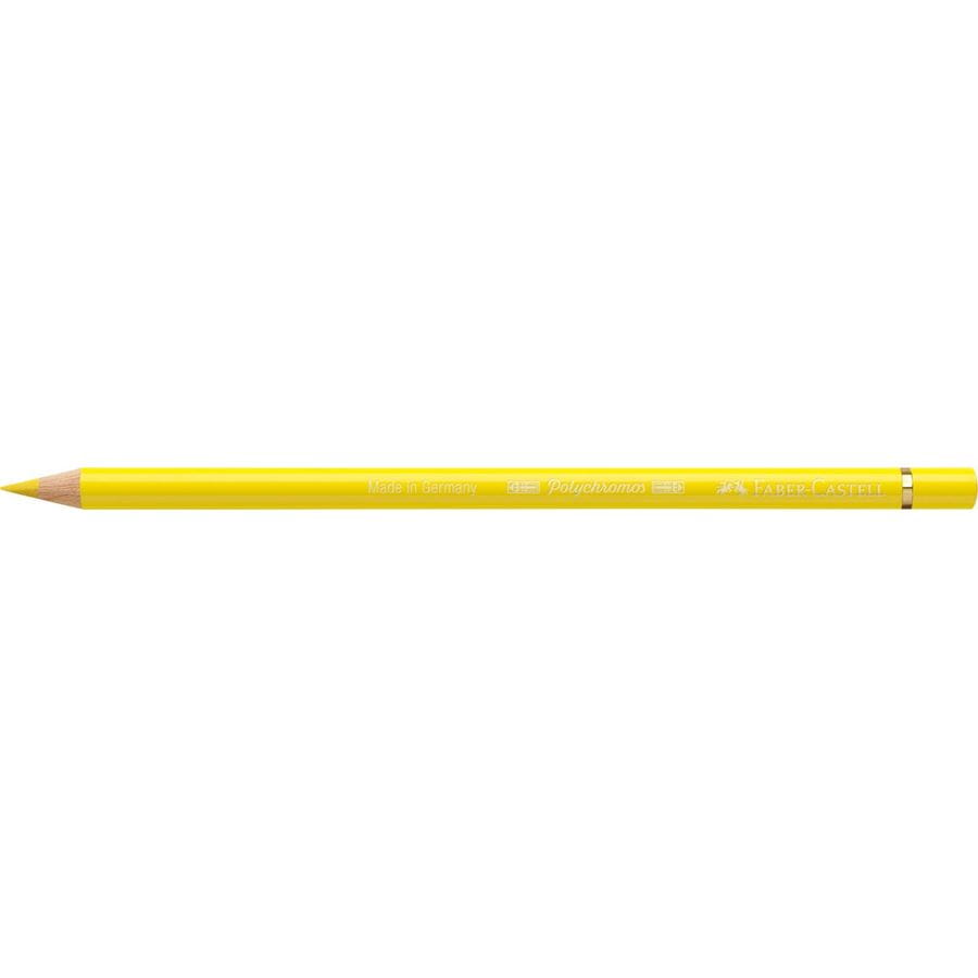 Faber-Castell - Polychromos colour pencil, light chrome yellow