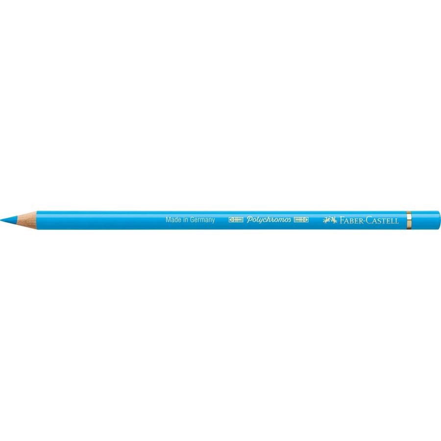 Faber-Castell - Polychromos colour pencil, light phthalo blue
