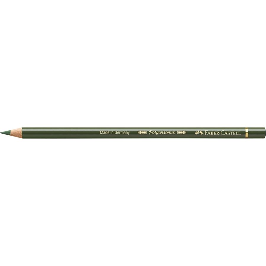 Faber-Castell - Polychromos colour pencil, chromium green opaque