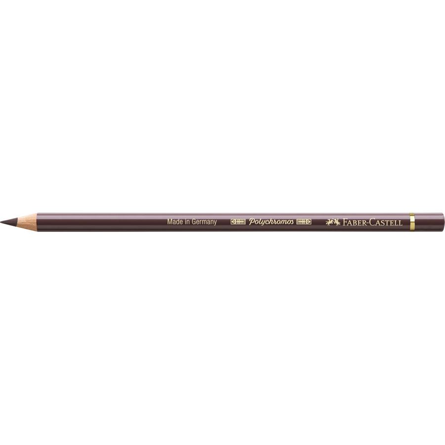 Faber-Castell - Polychromos colour pencil, walnut brown