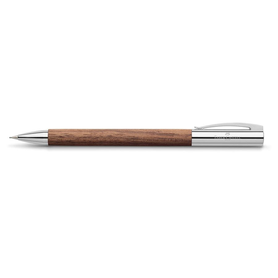 Faber-Castell - Ambition walnut wood twist pencil, 0.7 mm, brown