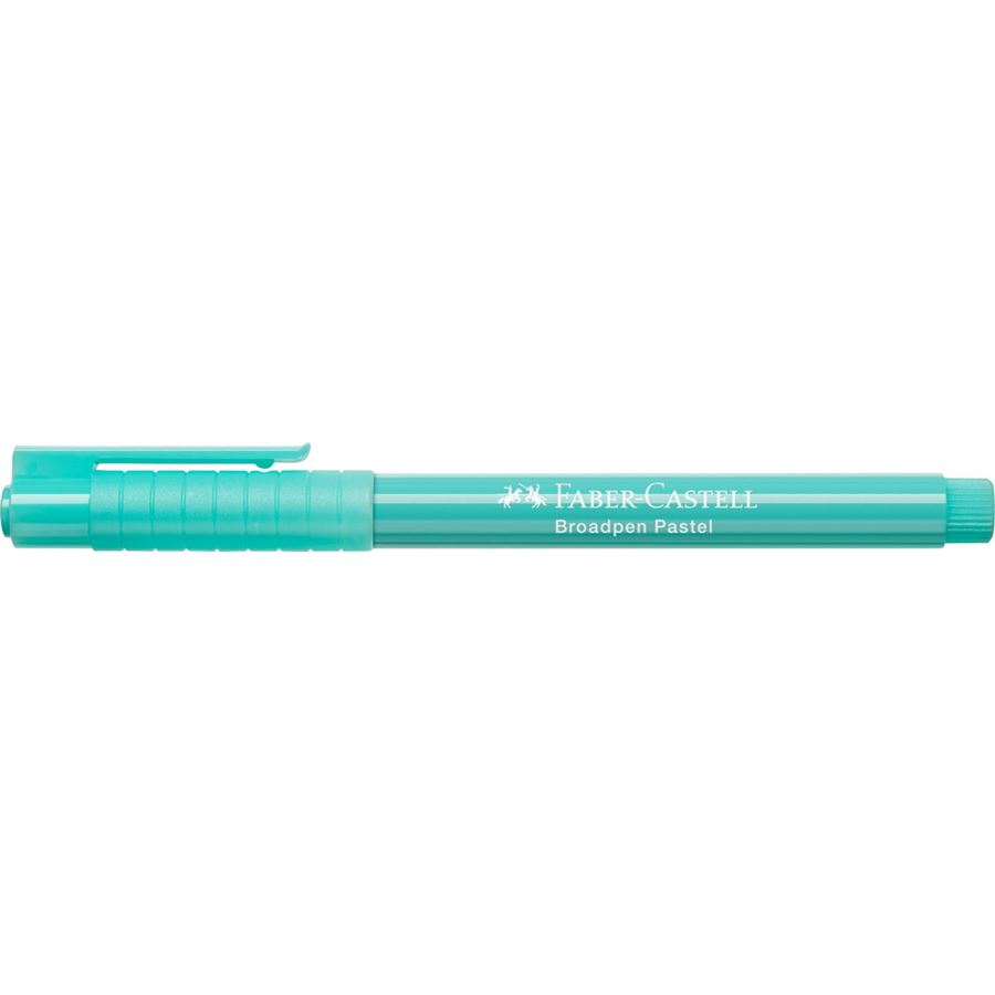 Faber-Castell - Fibre tip pen Broadpen pastel turqouise