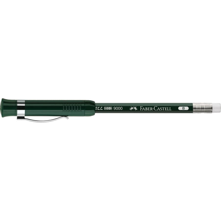 Faber-Castell - Perfect Pencil Castell 9000 graphite pencil, B, gift set