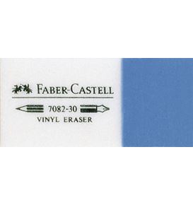 Faber-Castell - 7082-30 Combi eraser, blue-white