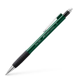 Faber-Castell - Grip 1347 mechanical pencil, 0.7 mm, green metallic