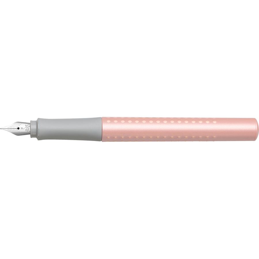 Faber-Castell - Fountain pen Grip Pearl Edition F rose