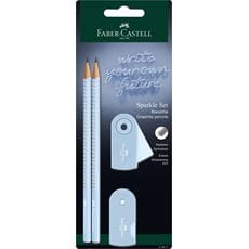 Faber-Castell - Pencil set Sparkle sky blue BC