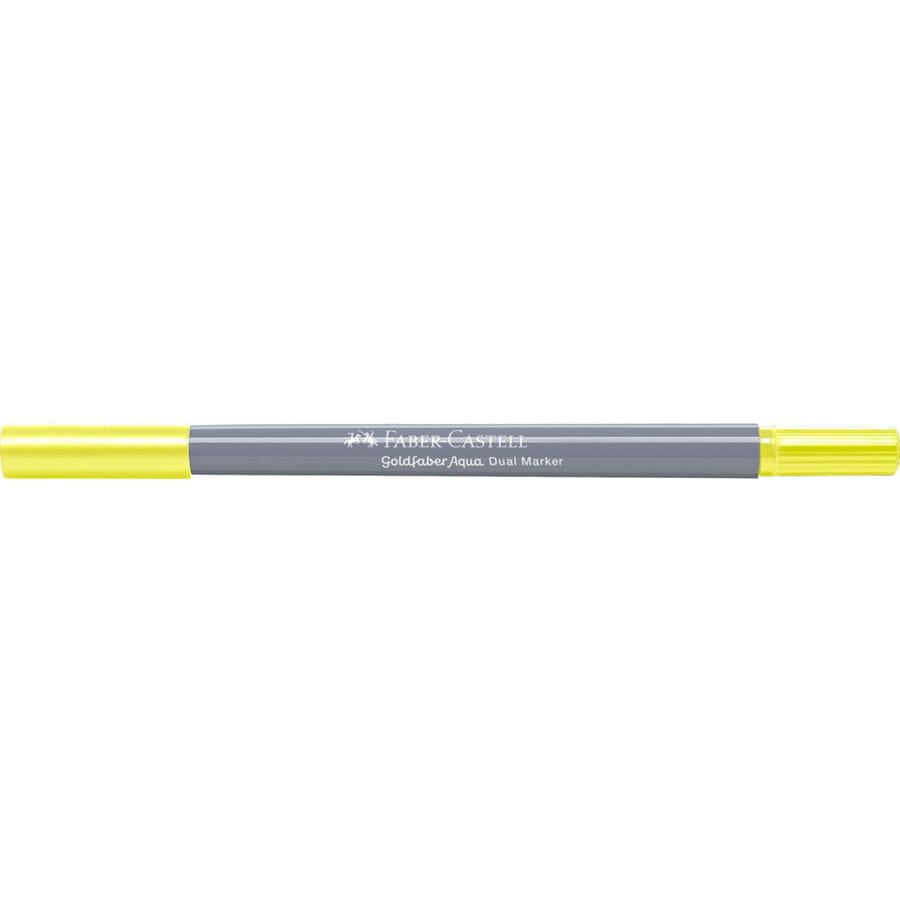 Faber-Castell - Goldfaber Aqua Dual Marker, cadmium yellow lemon