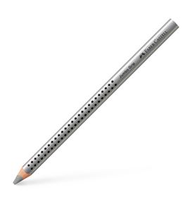 Faber-Castell - Jumbo Grip colour pencil, silver