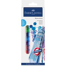 Faber-Castell - Starter set Watercolours, wallet of 12, 12x 12 ml tube