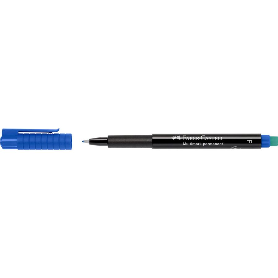 Faber-Castell - Multimark overhead marker permanent, F, blue