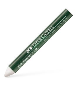 Faber-Castell - Wax crayon, white 