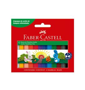 Faber-Castell - Modelling clay Jumbo set of 12