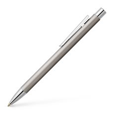 Faber-Castell - Neo Slim Stainless Steel ballpoint pen, B, silver matt