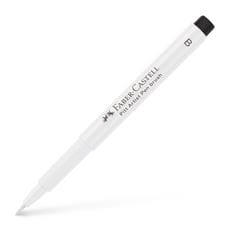 Faber-Castell - Pitt Artist Pen Brush India ink pen, white