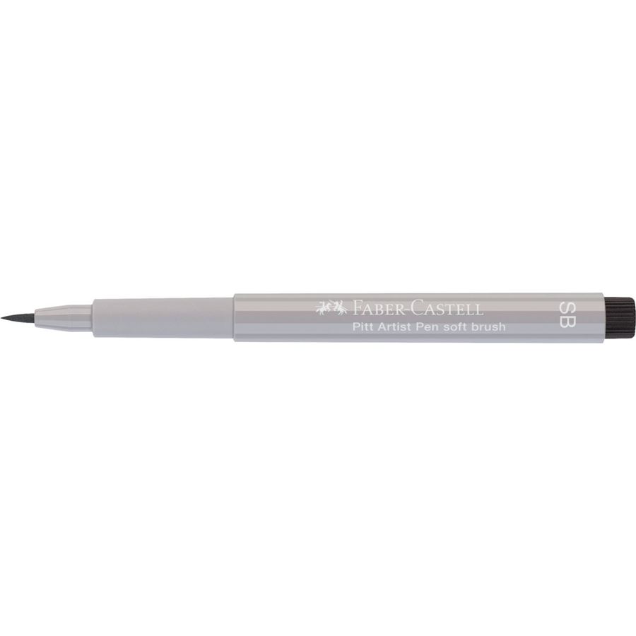 Faber-Castell - Pitt Artist Pen Soft Brush India ink pen, warm grey III