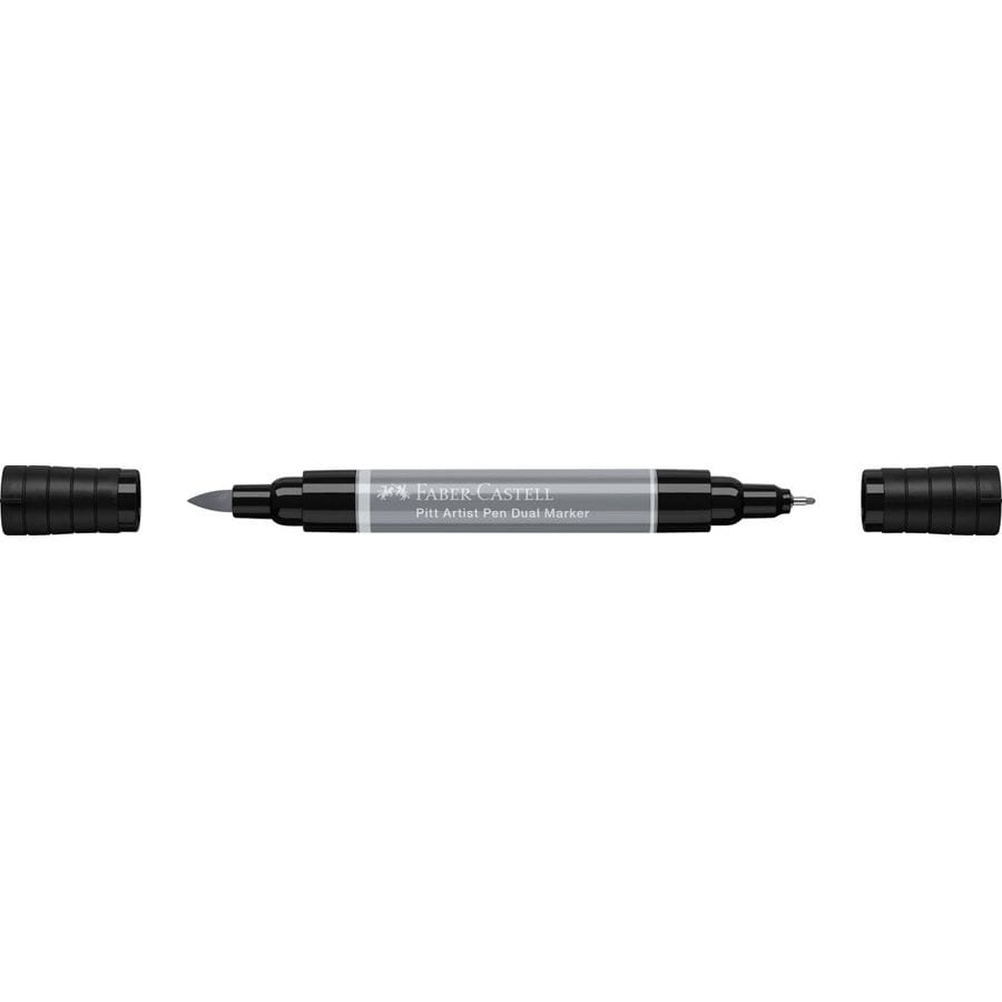 Faber-Castell - Pitt Artist Pen Dual Marker India ink, cold grey III