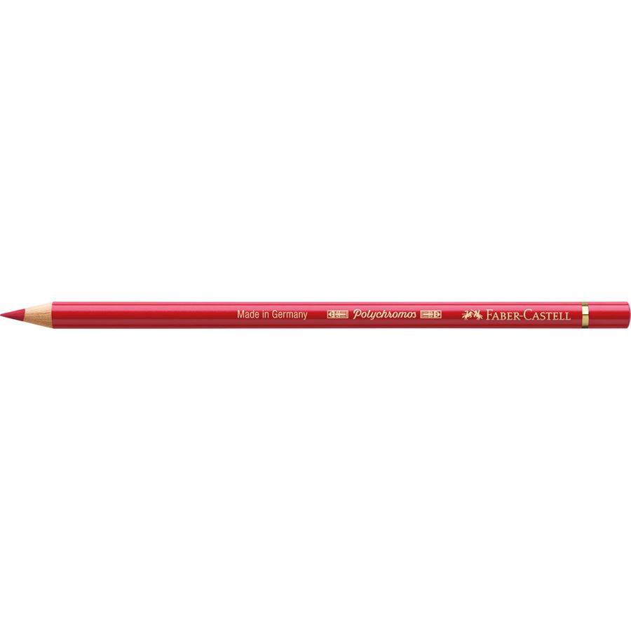 Faber-Castell - Polychromos colour pencil, deep scarlet red