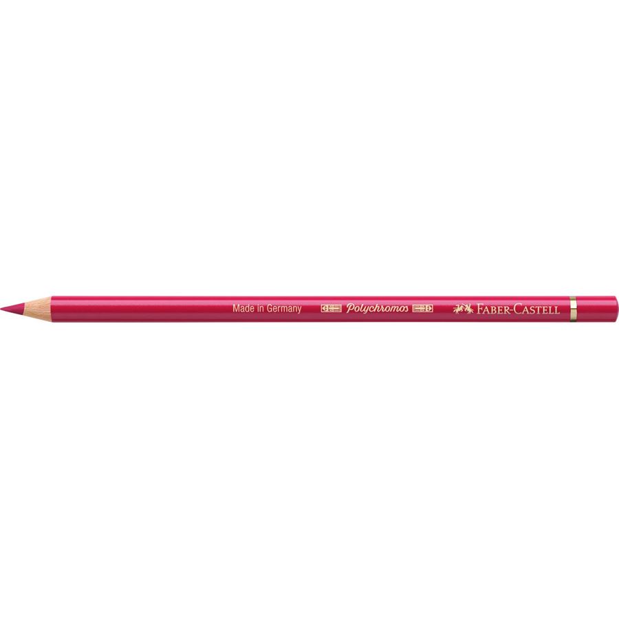 Faber-Castell - Polychromos colour pencil, alizarin crimson