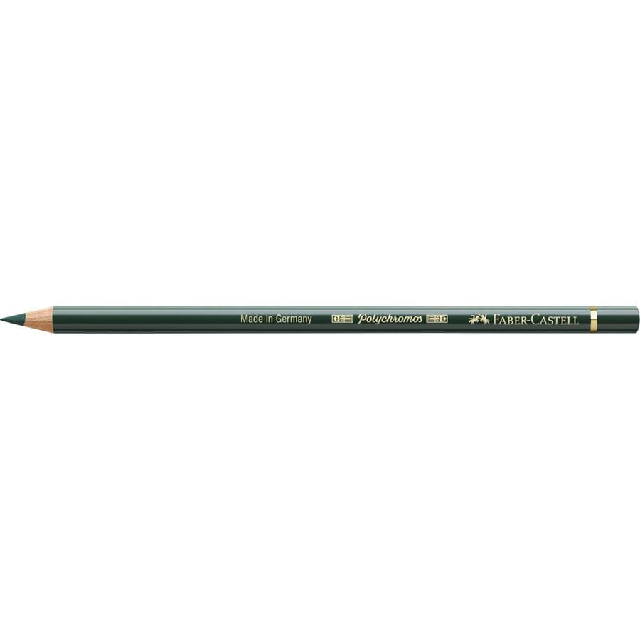 Faber-Castell - Polychromos colour pencil, chrome oxide green