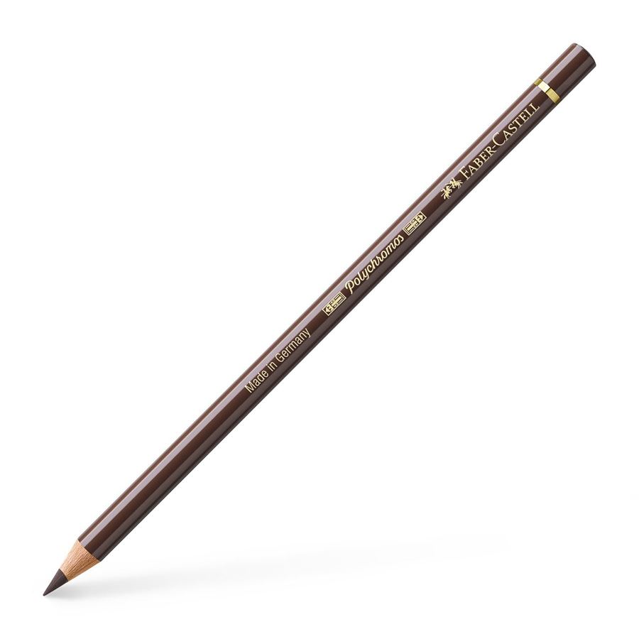 Faber-Castell - Polychromos colour pencil, burnt umber