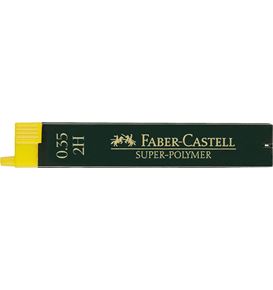 Faber-Castell - Super-Polymer fineline lead, 2H, 0.35 mm