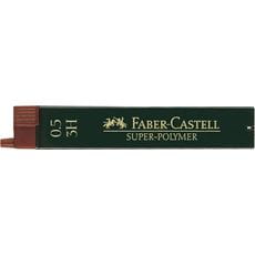 Faber-Castell - Super-Polymer fineline lead, 3H, 0.5 mm