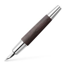 Faber-Castell - e-motion wood fountain pen, EF, black